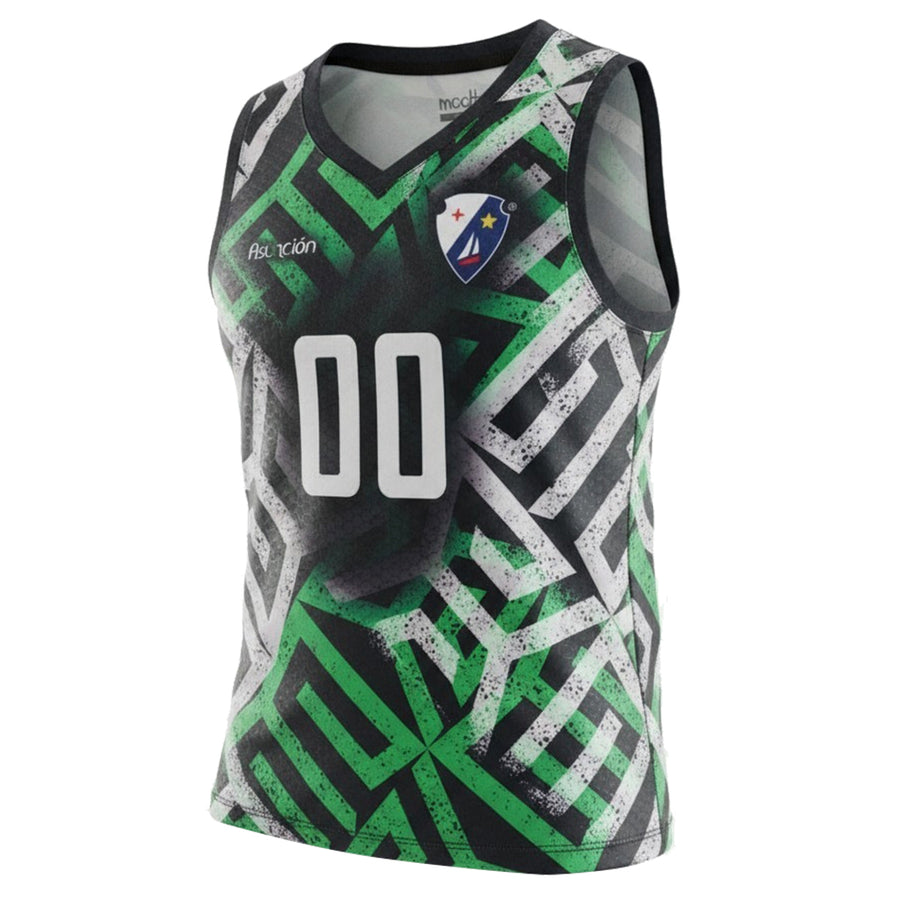 Jersey Básquetbol Azul Asunción Unisex