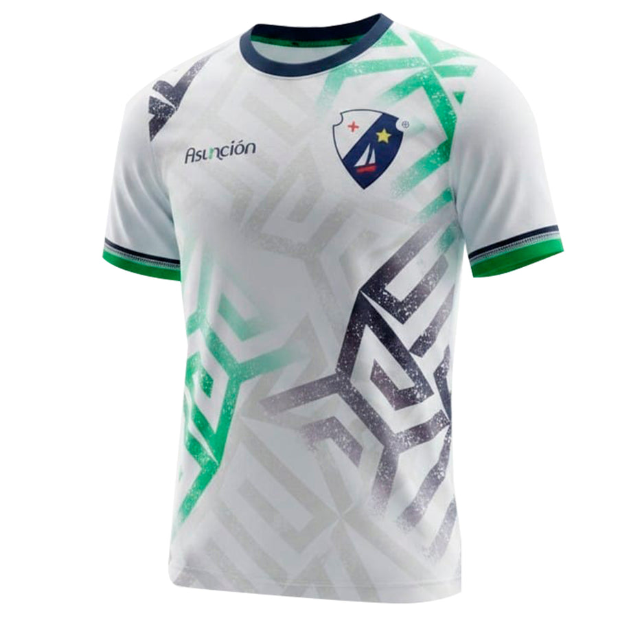 Playera Futbol Blanca Asunción Unisex