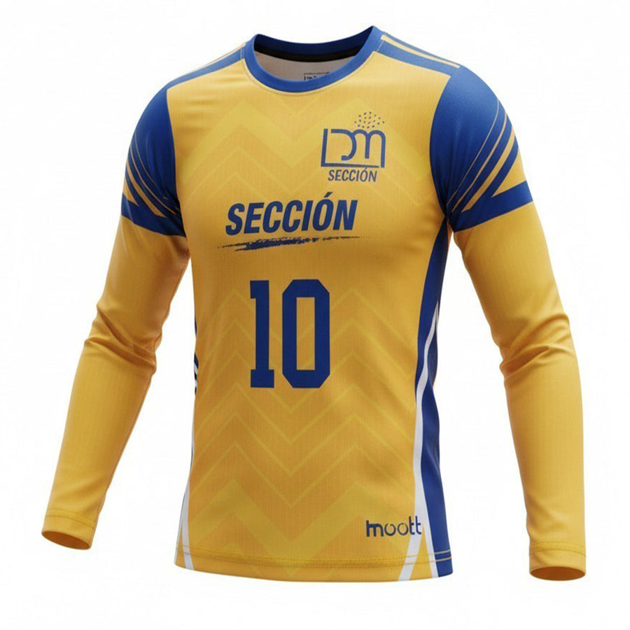 Playera Futbol Portero Amarilla IQM Unisex