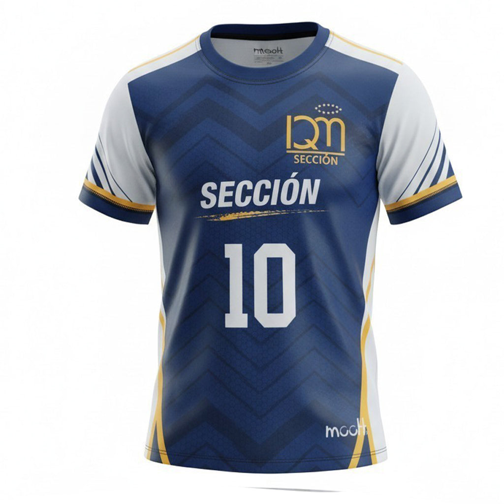 Playera Voleibol Azul IQM Unisex