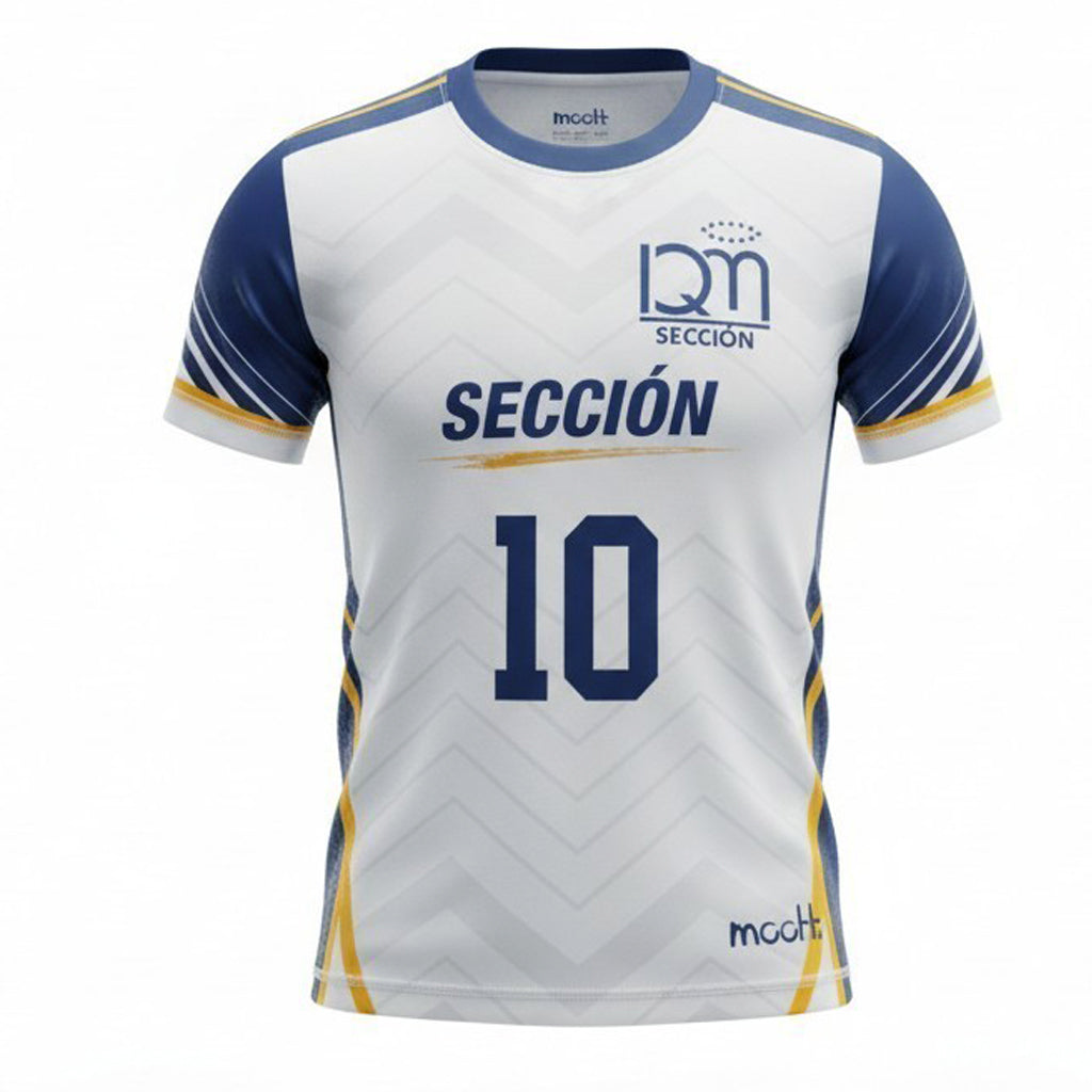 Playera Voleibol Blanca IQM Unisex