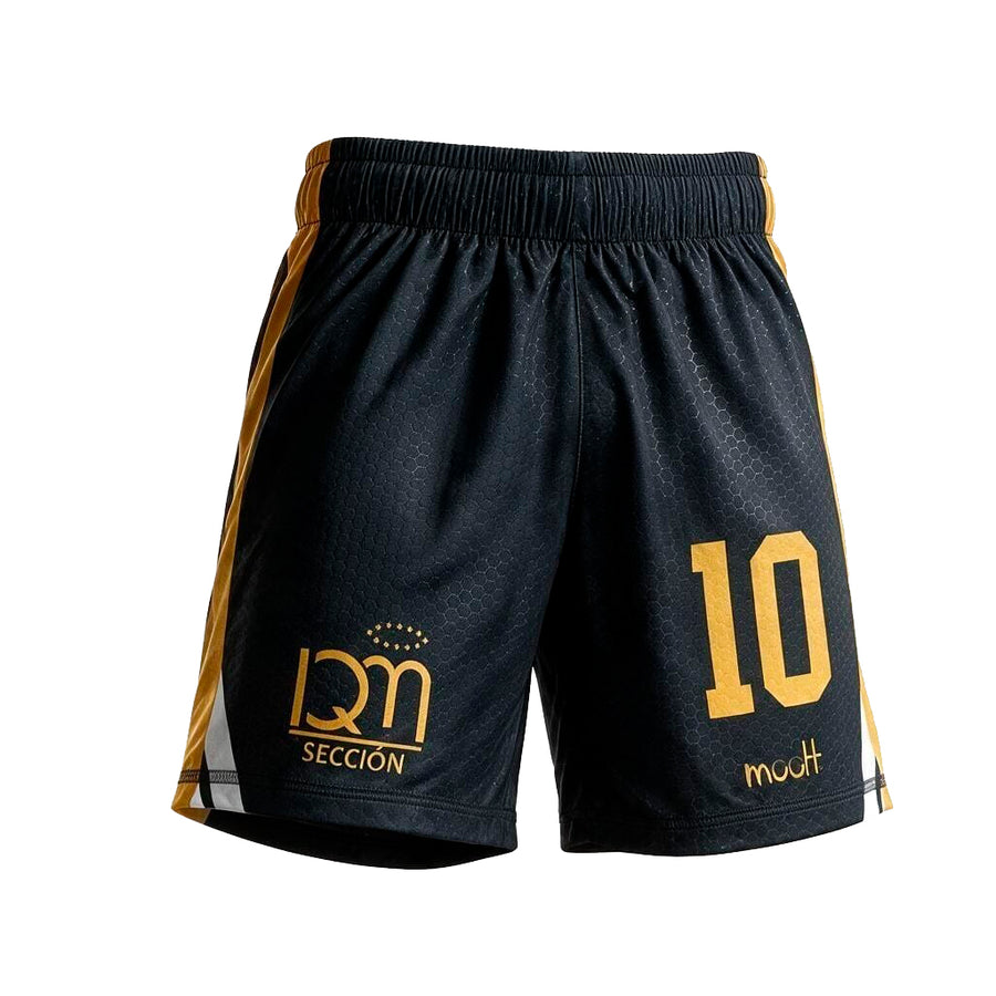 Short Futbol Portero Negro IQM Unisex
